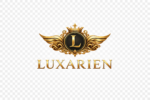 luxurious gold luxarien logo